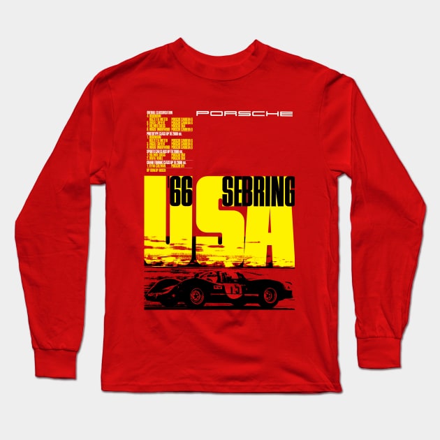 66 Sebring Long Sleeve T-Shirt by FASTER